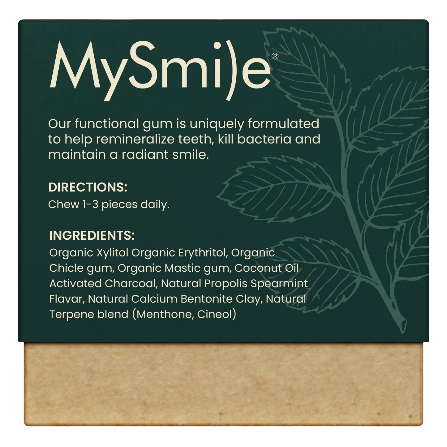 All Natural Remineralizing Gum